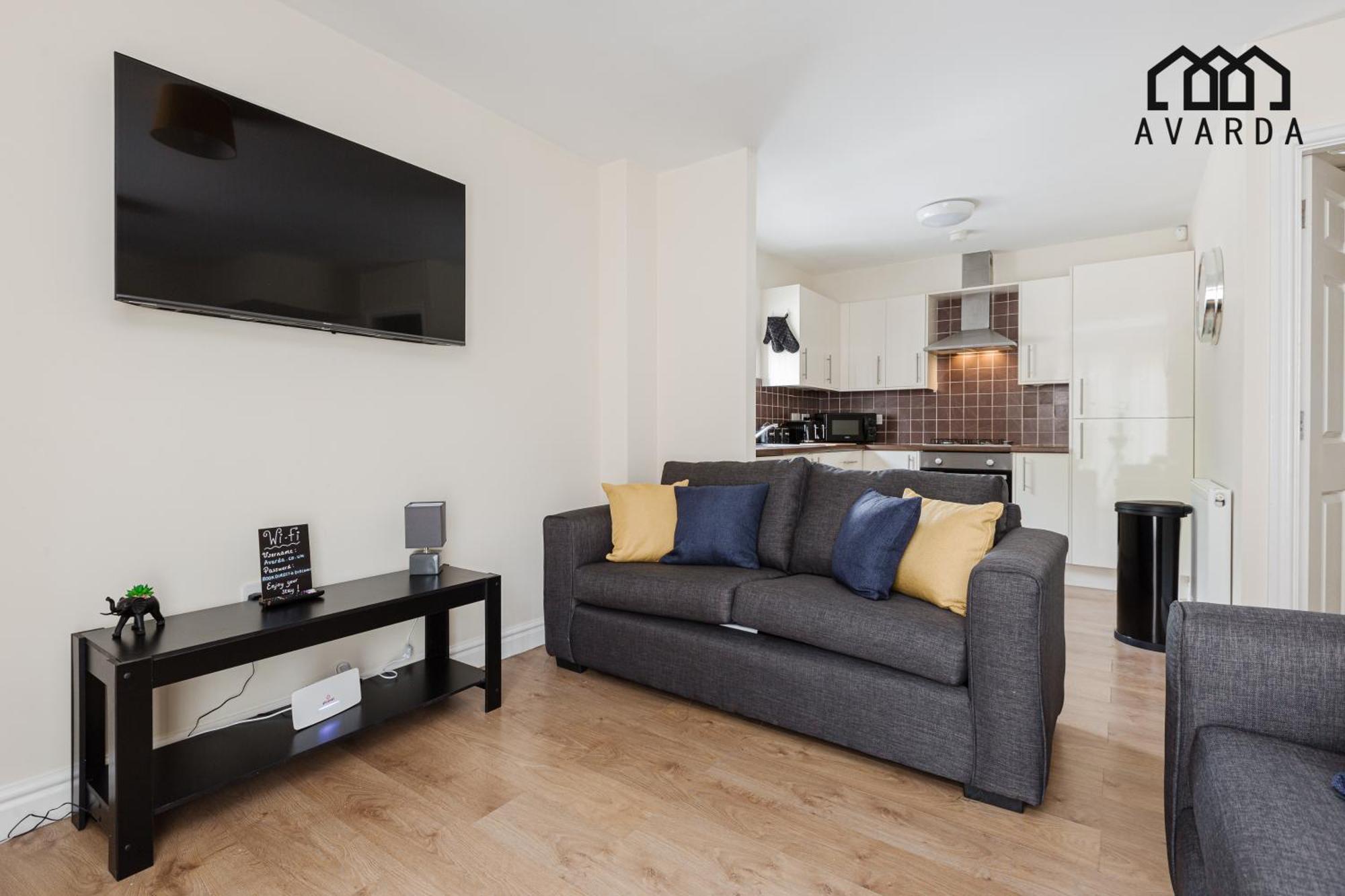 Oxheys House - 5 Bedrooms Contractors Parking Preston  Chambre photo