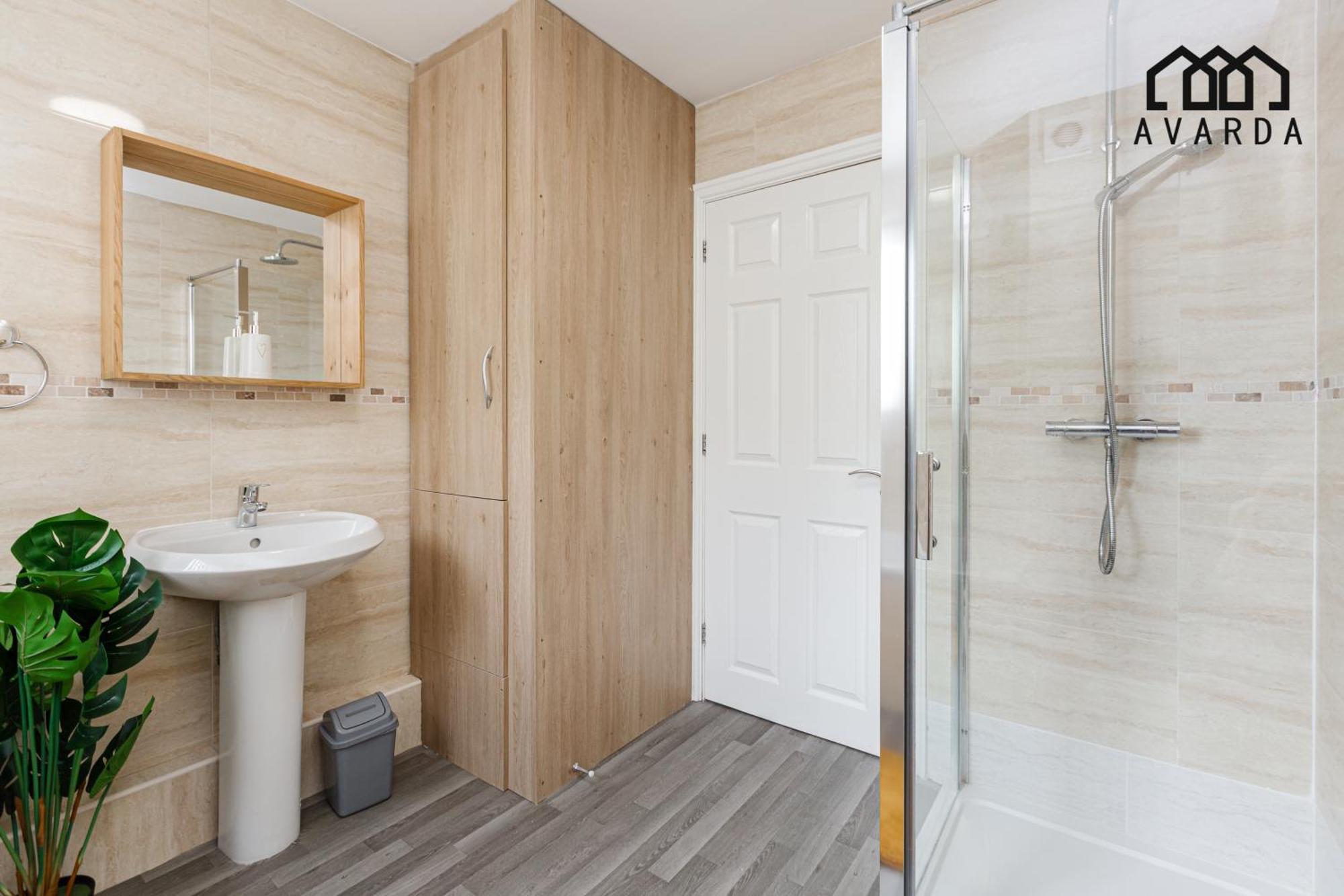 Oxheys House - 5 Bedrooms Contractors Parking Preston  Chambre photo