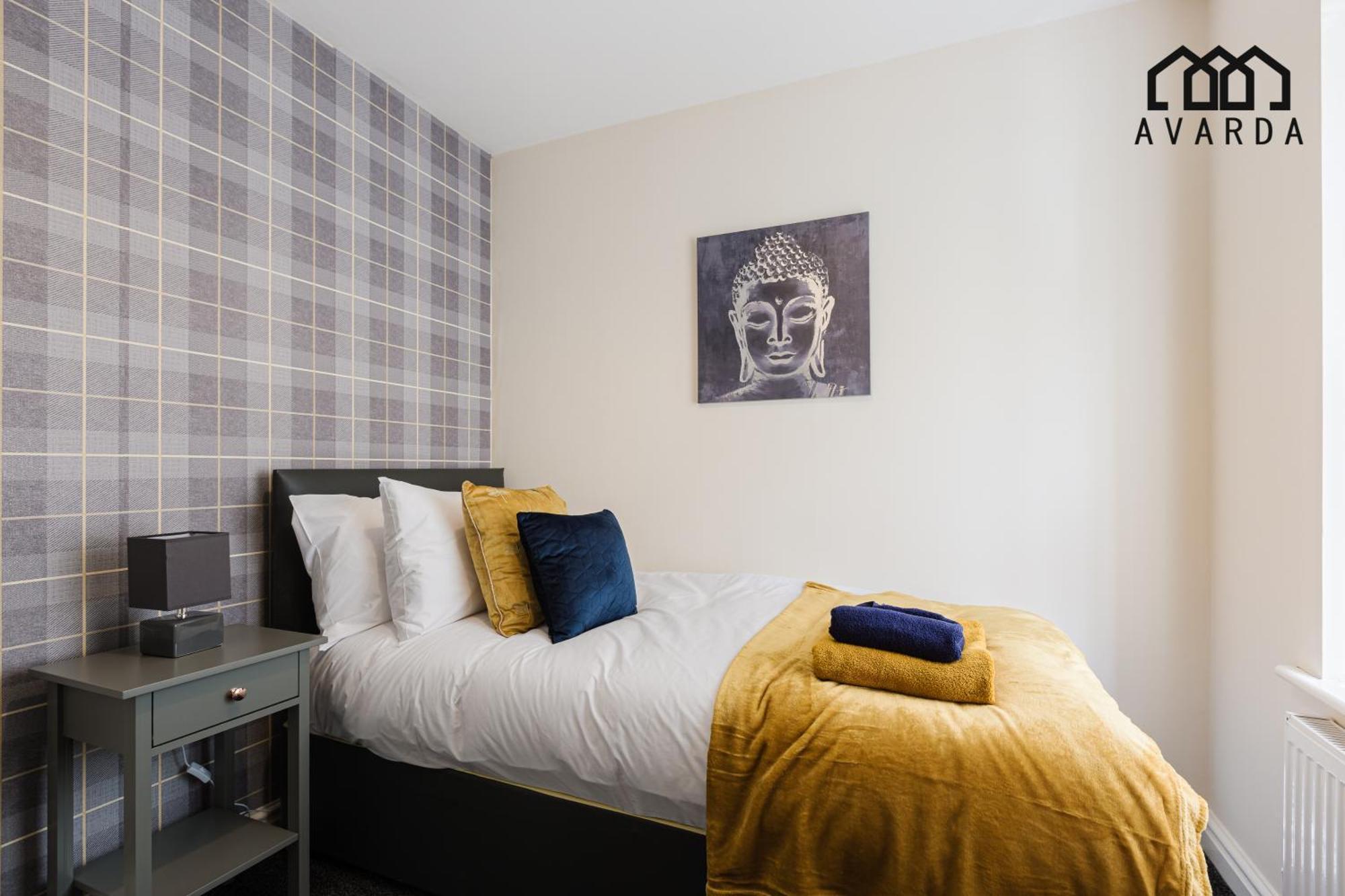 Oxheys House - 5 Bedrooms Contractors Parking Preston  Chambre photo