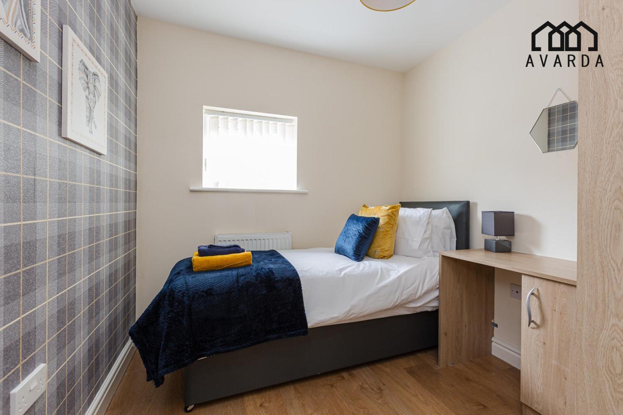 Oxheys House - 5 Bedrooms Contractors Parking Preston  Chambre photo