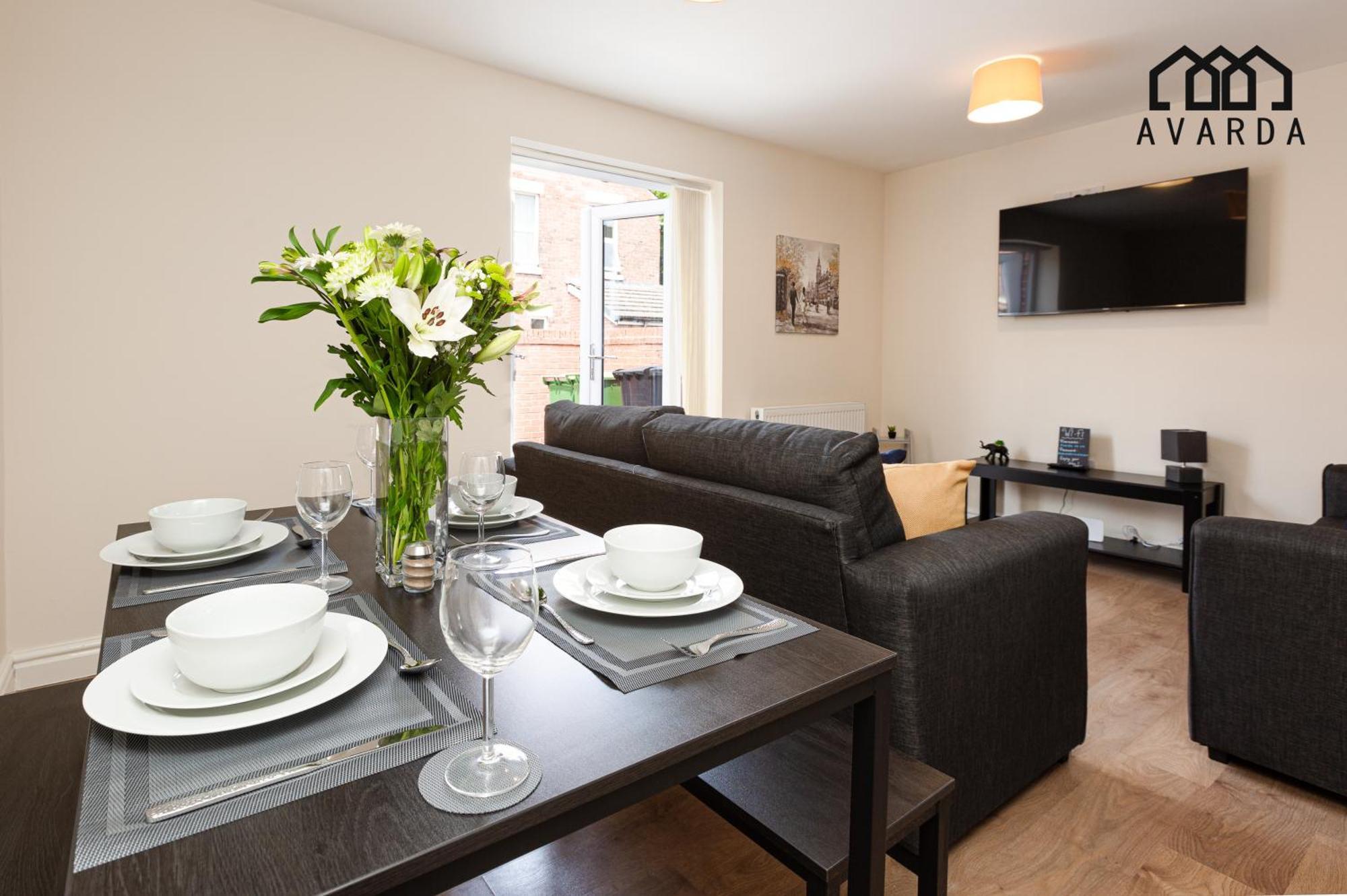 Oxheys House - 5 Bedrooms Contractors Parking Preston  Chambre photo