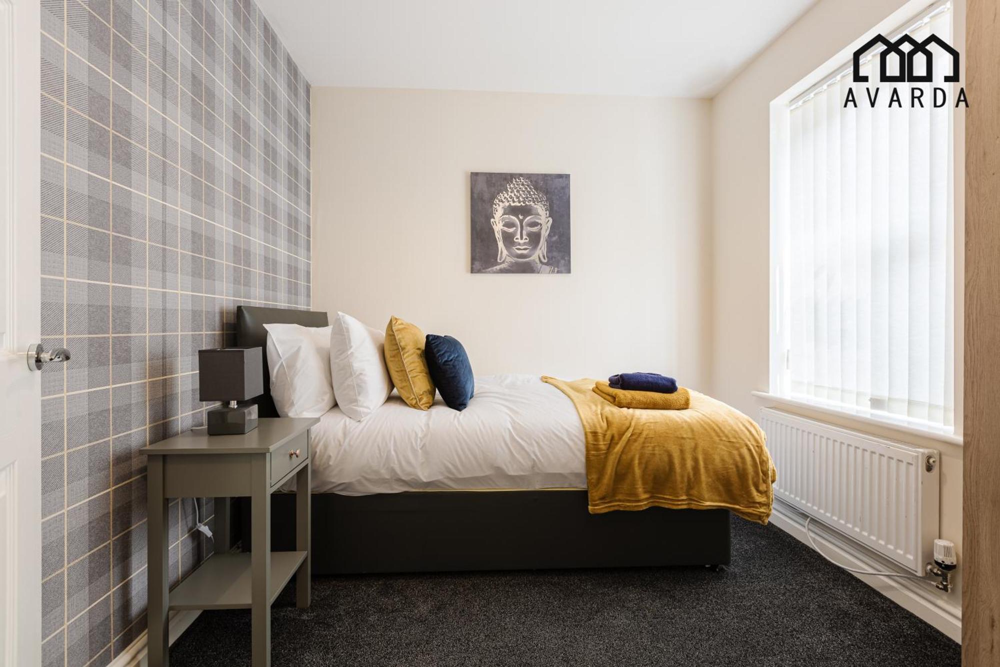 Oxheys House - 5 Bedrooms Contractors Parking Preston  Chambre photo